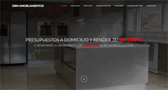 Desktop Screenshot of dbmamoblamientos.com